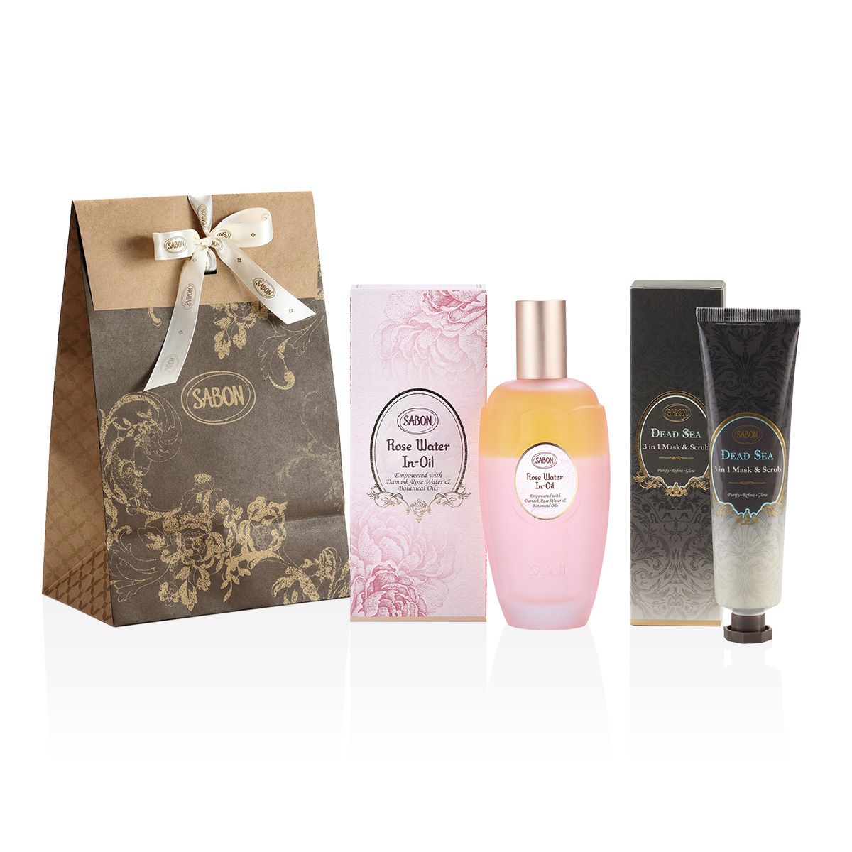 スクラブマスク&ミストキット ローズの商品画像