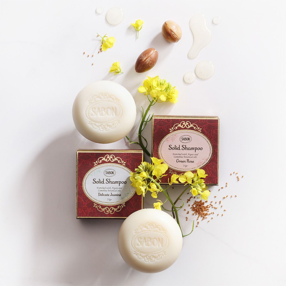 ソリッドシャンプー グリーン・ローズの商品画像