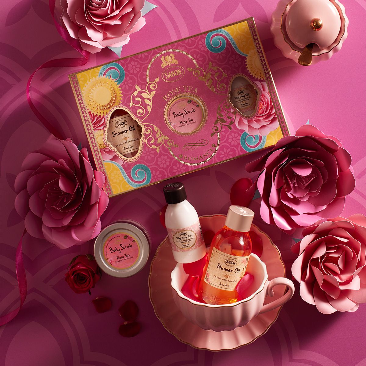 ボディケアギフト ローズティーの商品画像