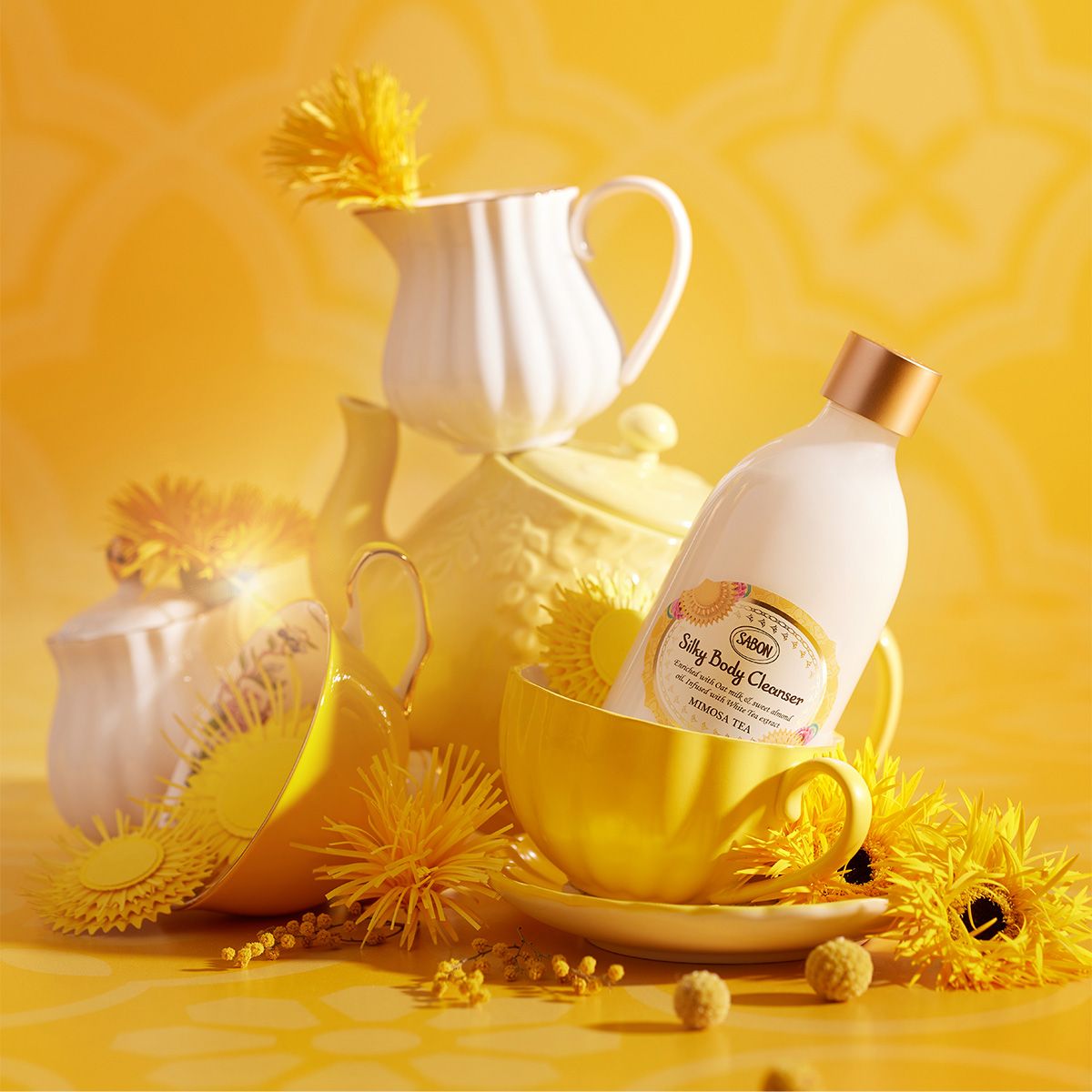 シルキーボディクレンザー ミモザティーの商品画像
