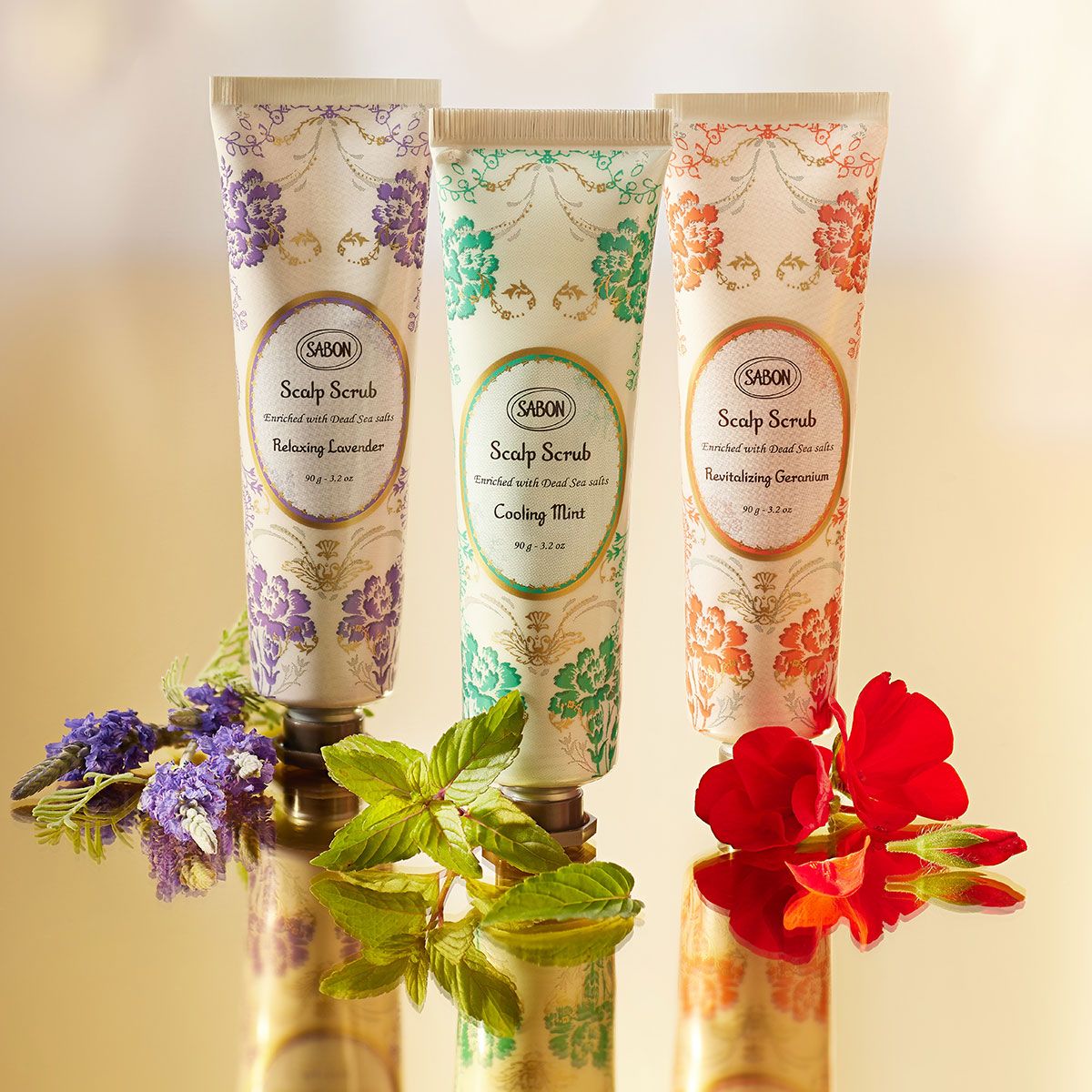 ヘッドスクラブ(90g) リラクシング(ラベンダー)の商品画像